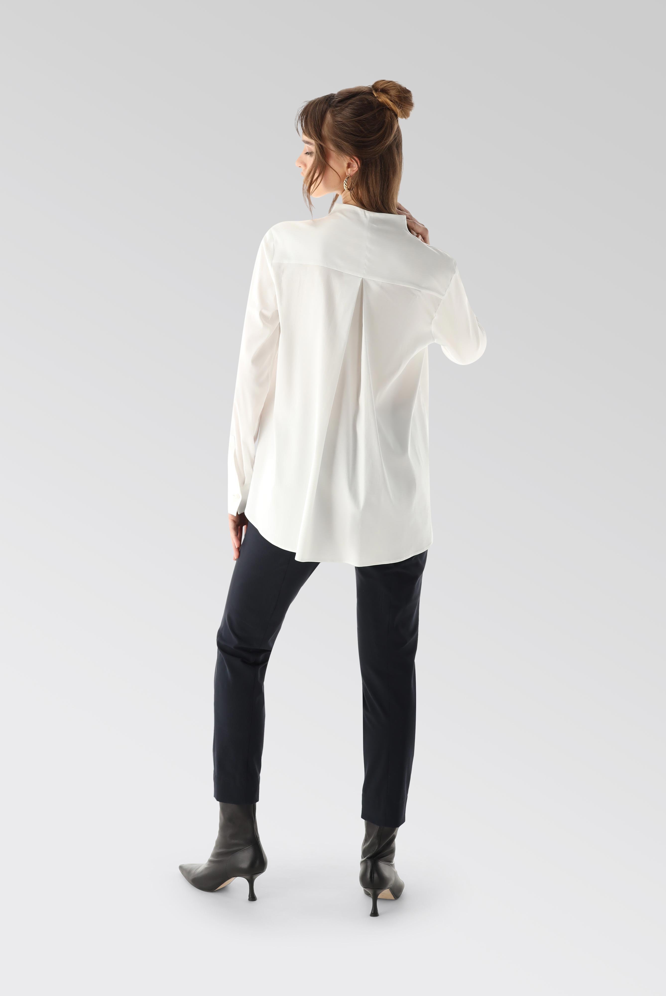 Business Blouses+Stretch Chalice Collar Blouse+05.526V..130830.000.34