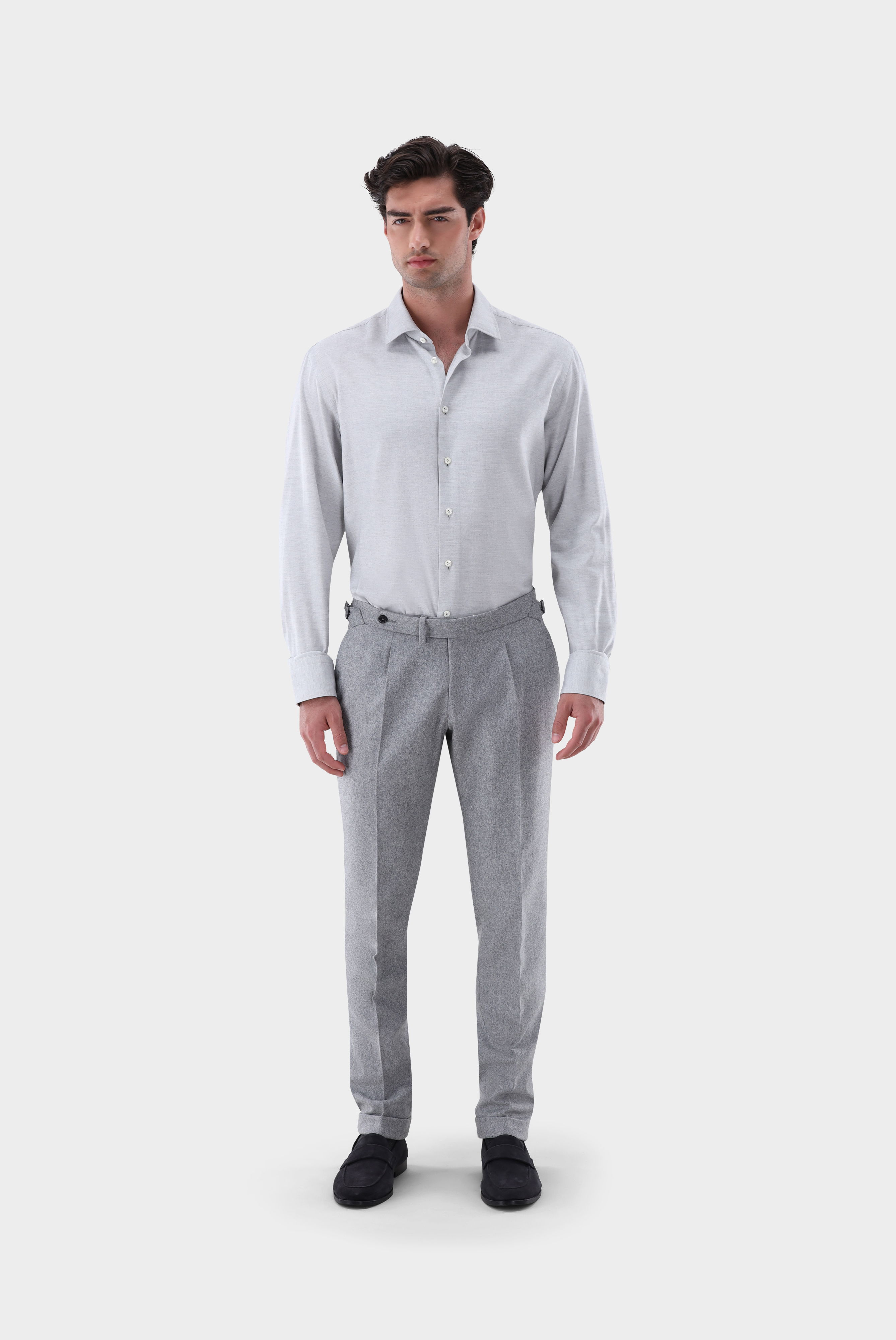 Flanellhemd Tailor Fit günstig online kaufen