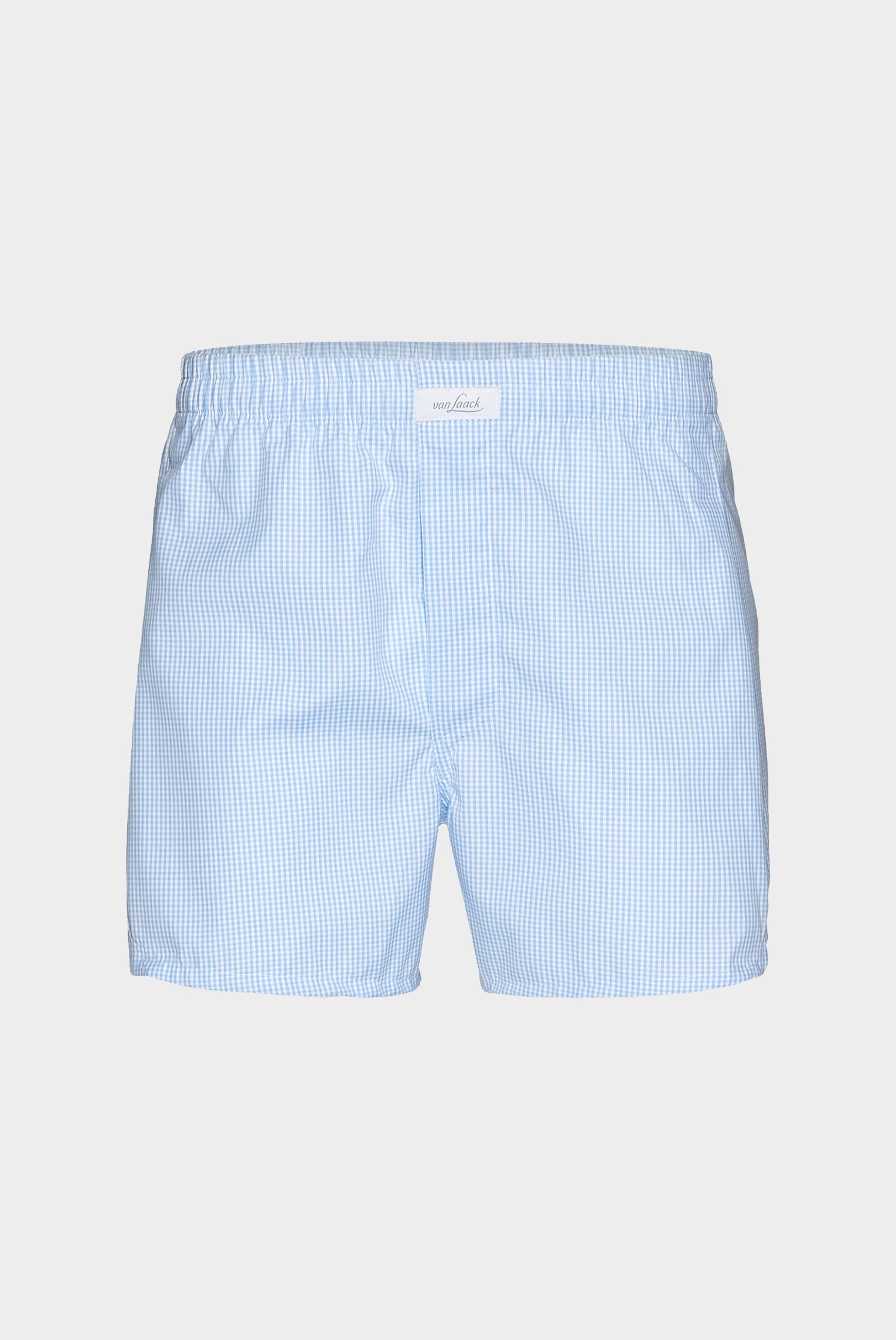 Underwear+Small Gingham Checked Poplin Boxer Shorts+91.1100.V4.141787.720.48