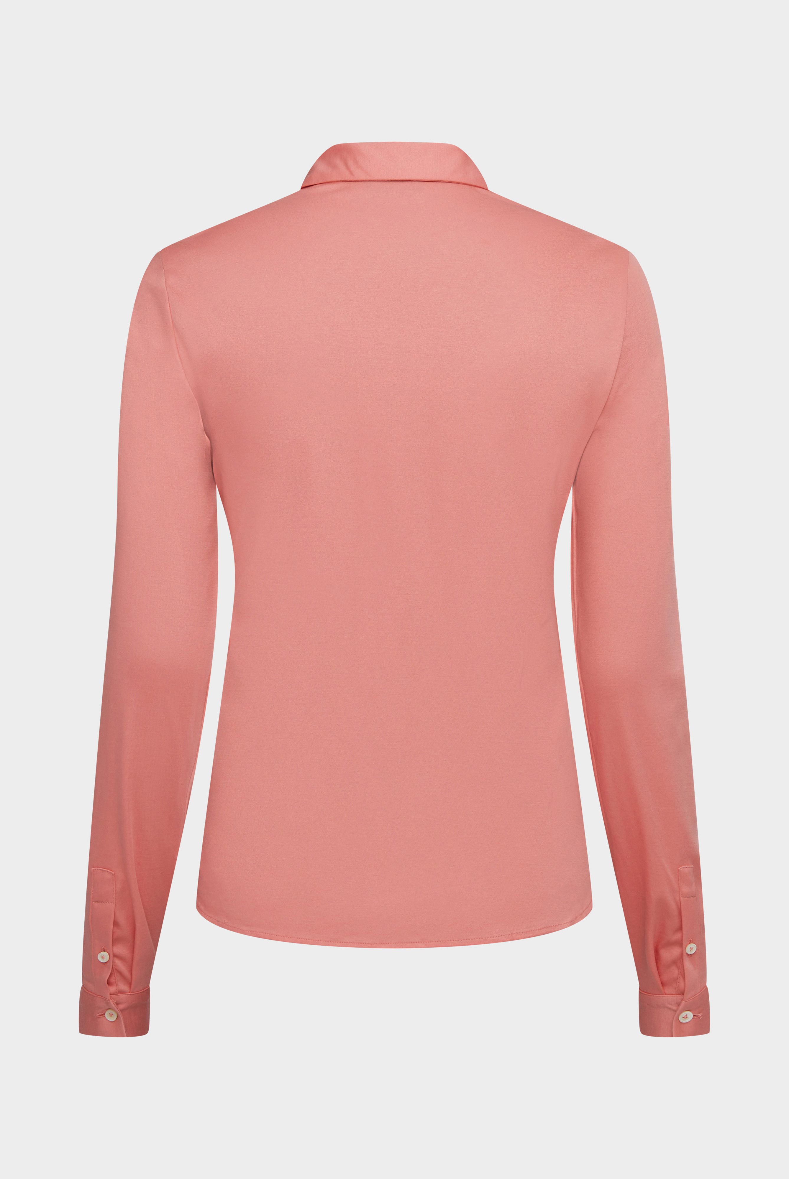 Hemdbluse aus Jersey Tailliert günstig online kaufen