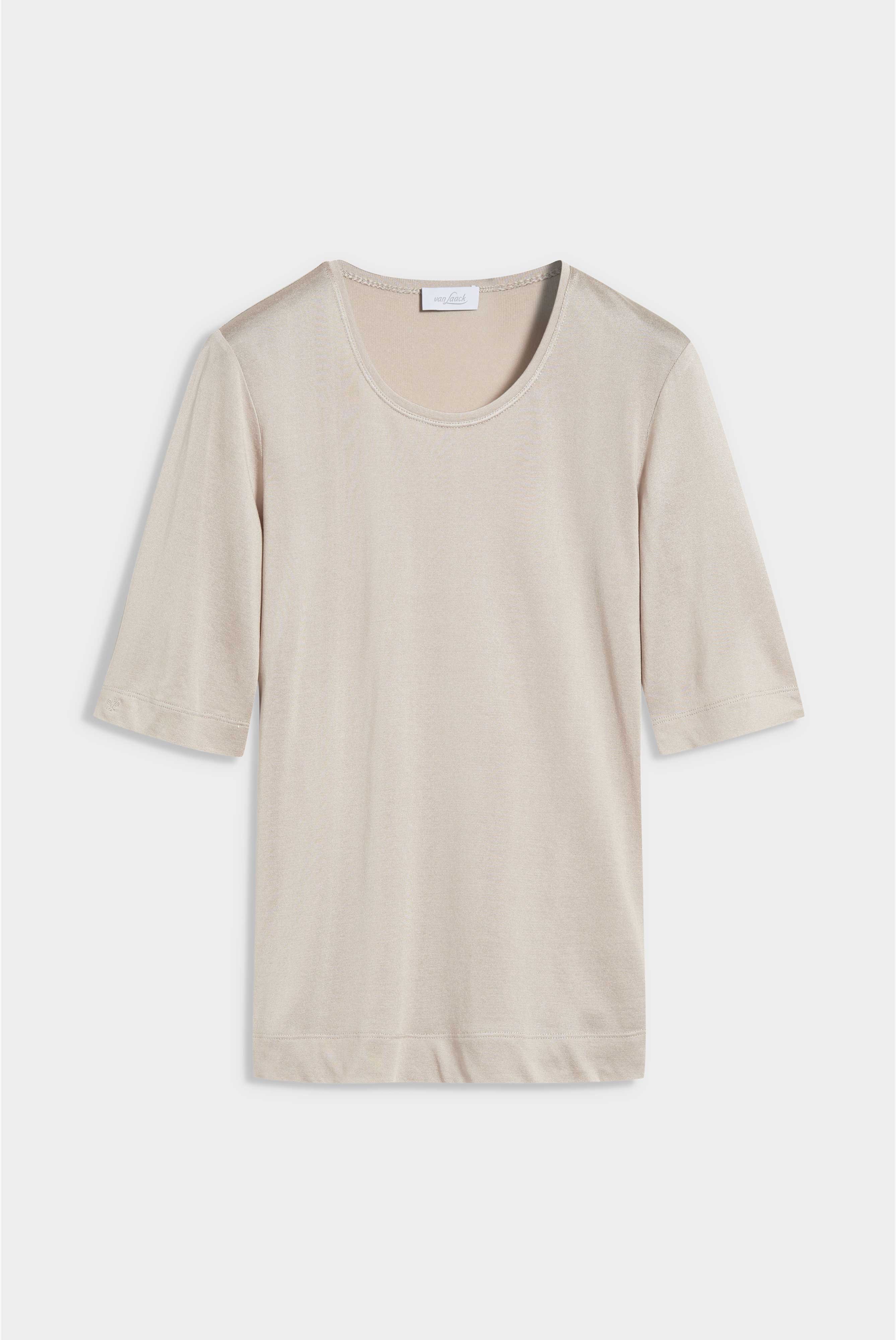 Tops & T-Shirts+Roundneck T-shirt with Silk+07.2122..Z20090.120.32