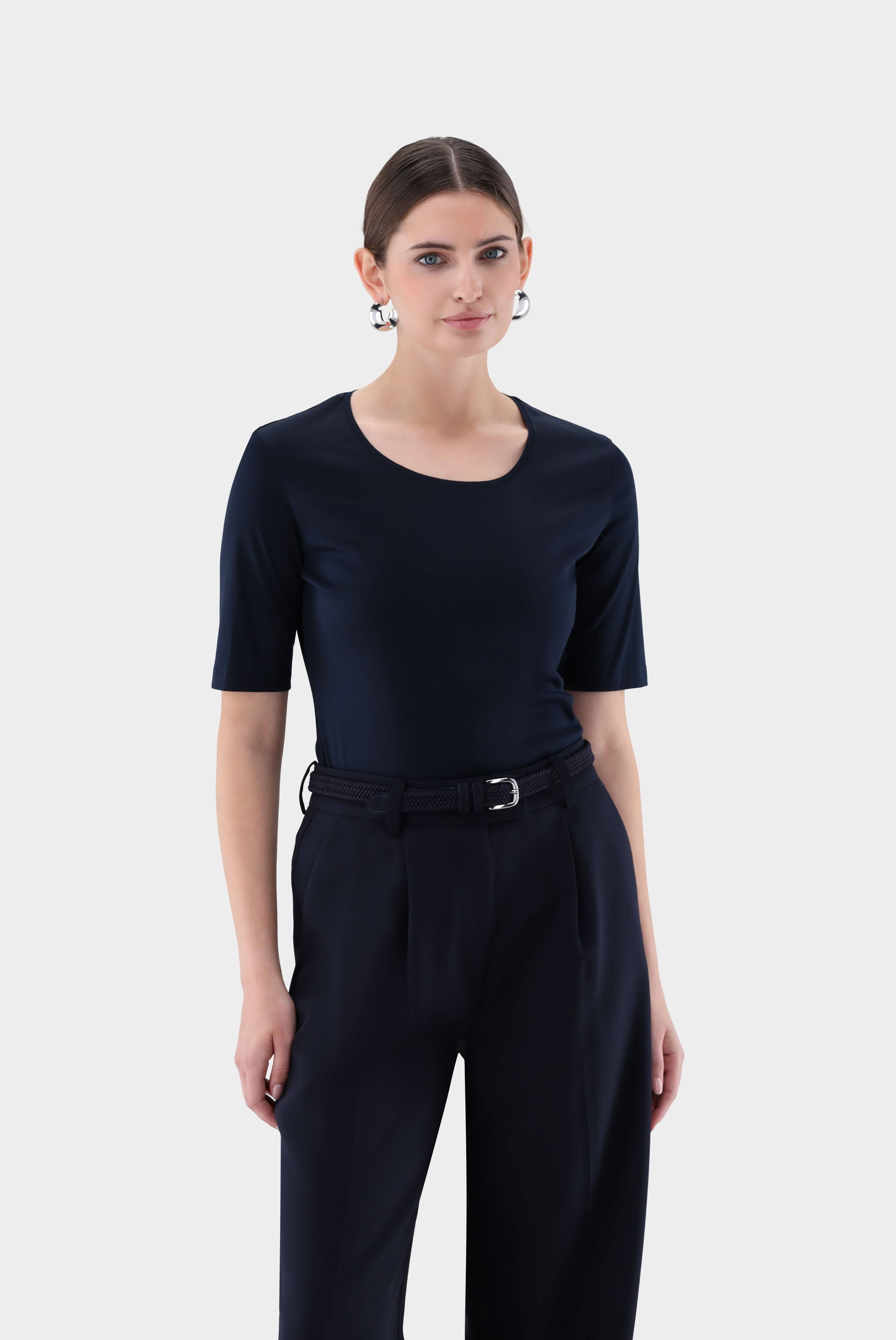 T-Shirt aus Schweizer Baumwolljersey