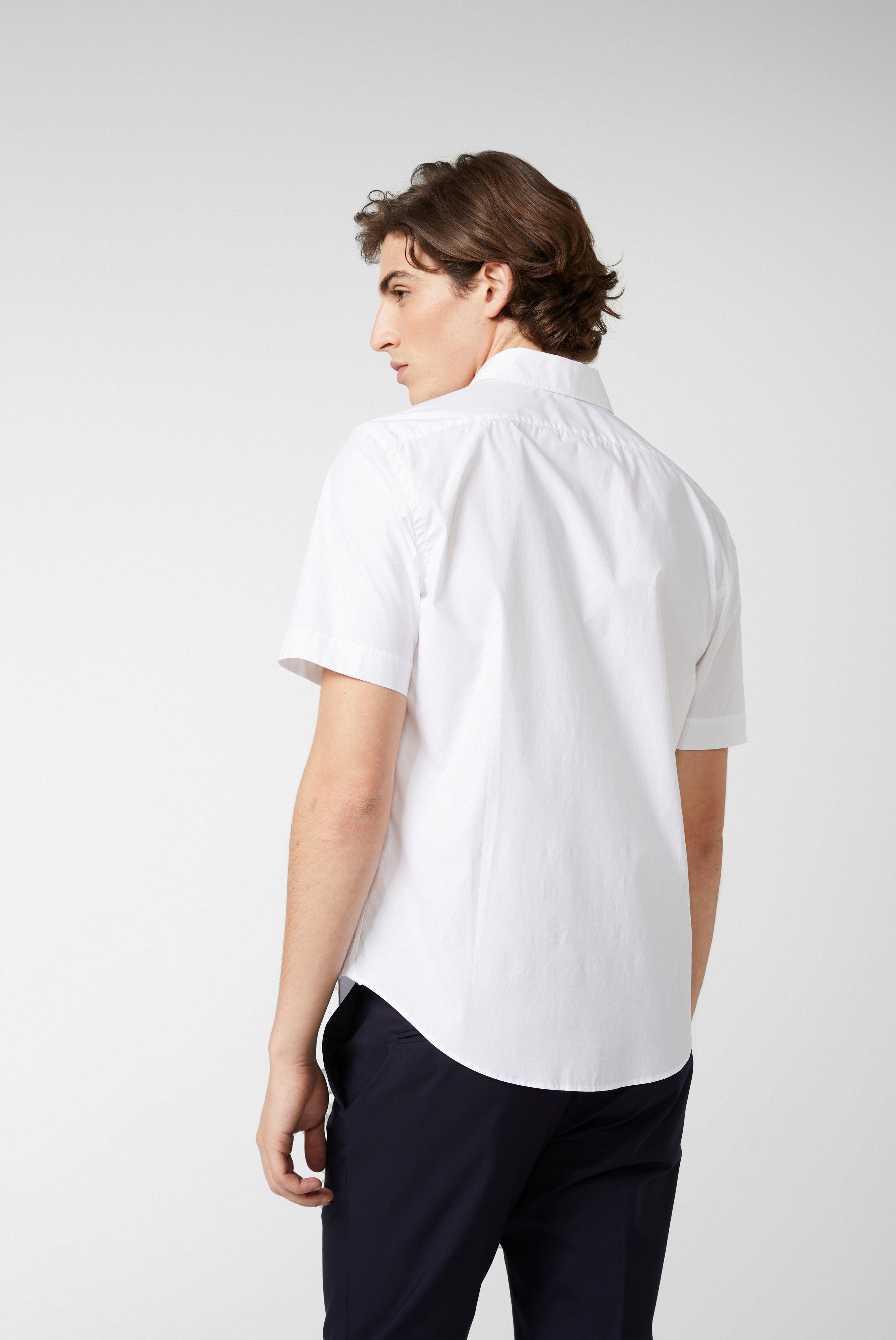 Short sleeve shirts+Light cotton shirt with stretch shirt sleeves+20.2035.Q2.H00240.000.41