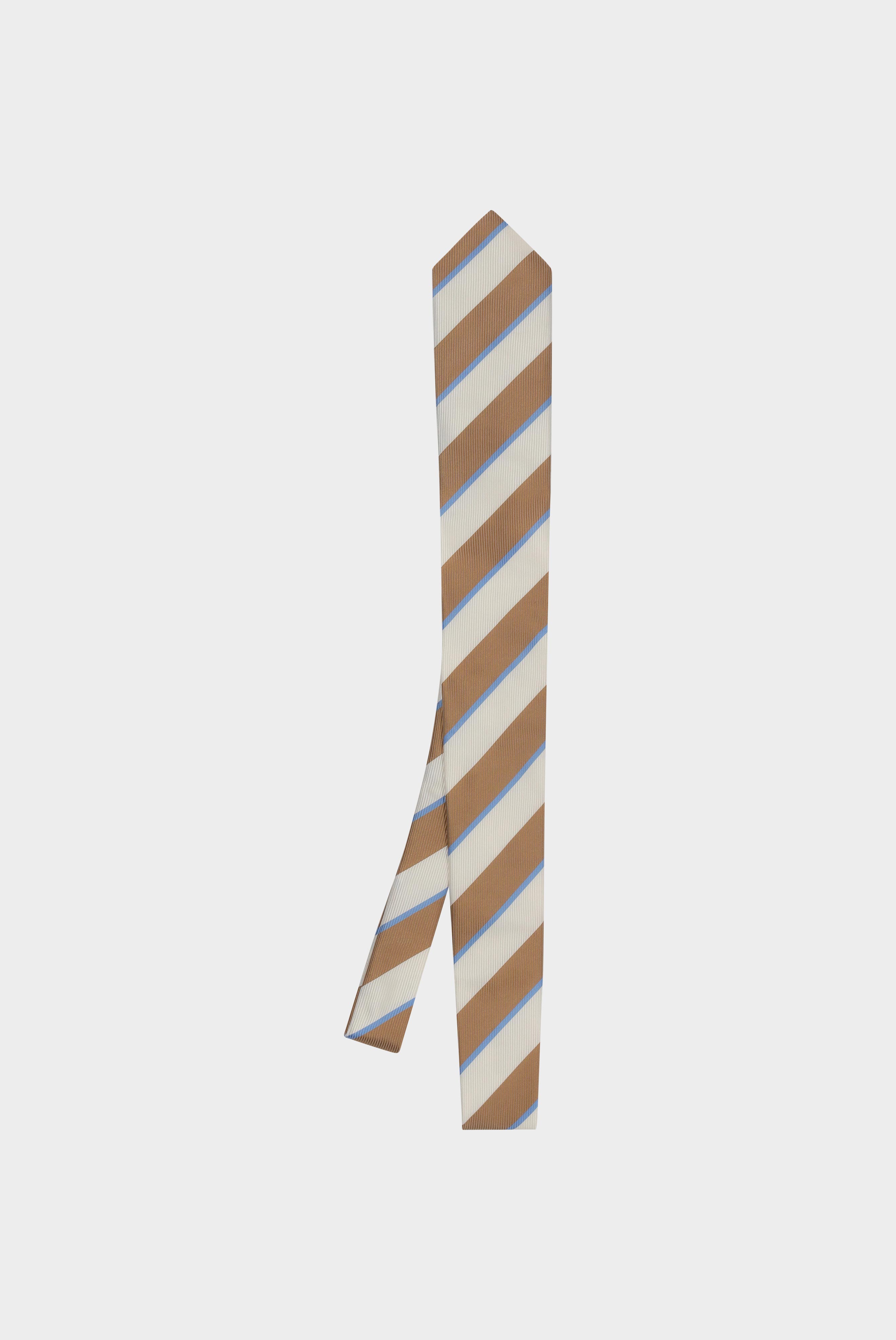 Gestreifte Seidenjacquard-Krawatte günstig online kaufen