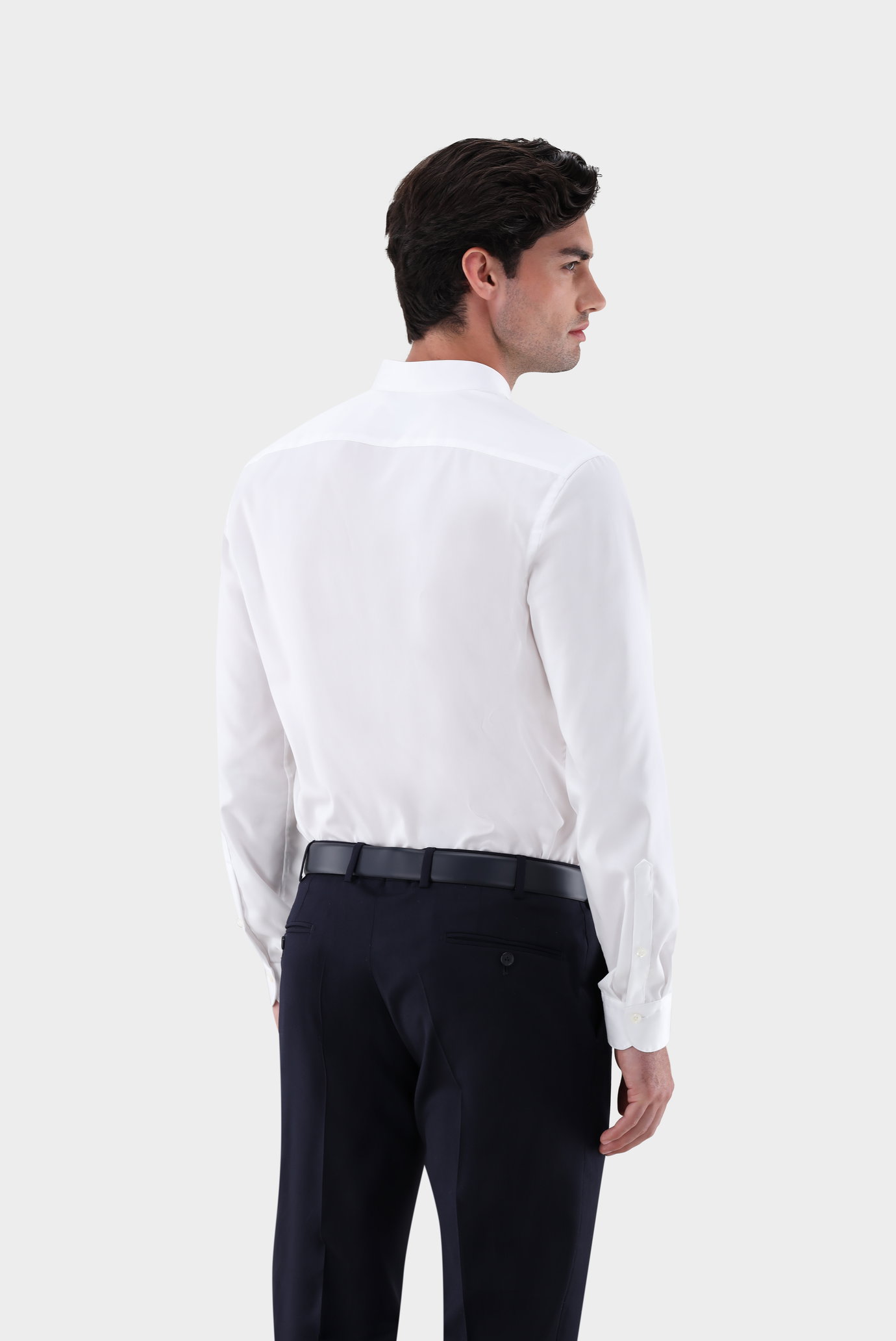 Stand-up collar shirt