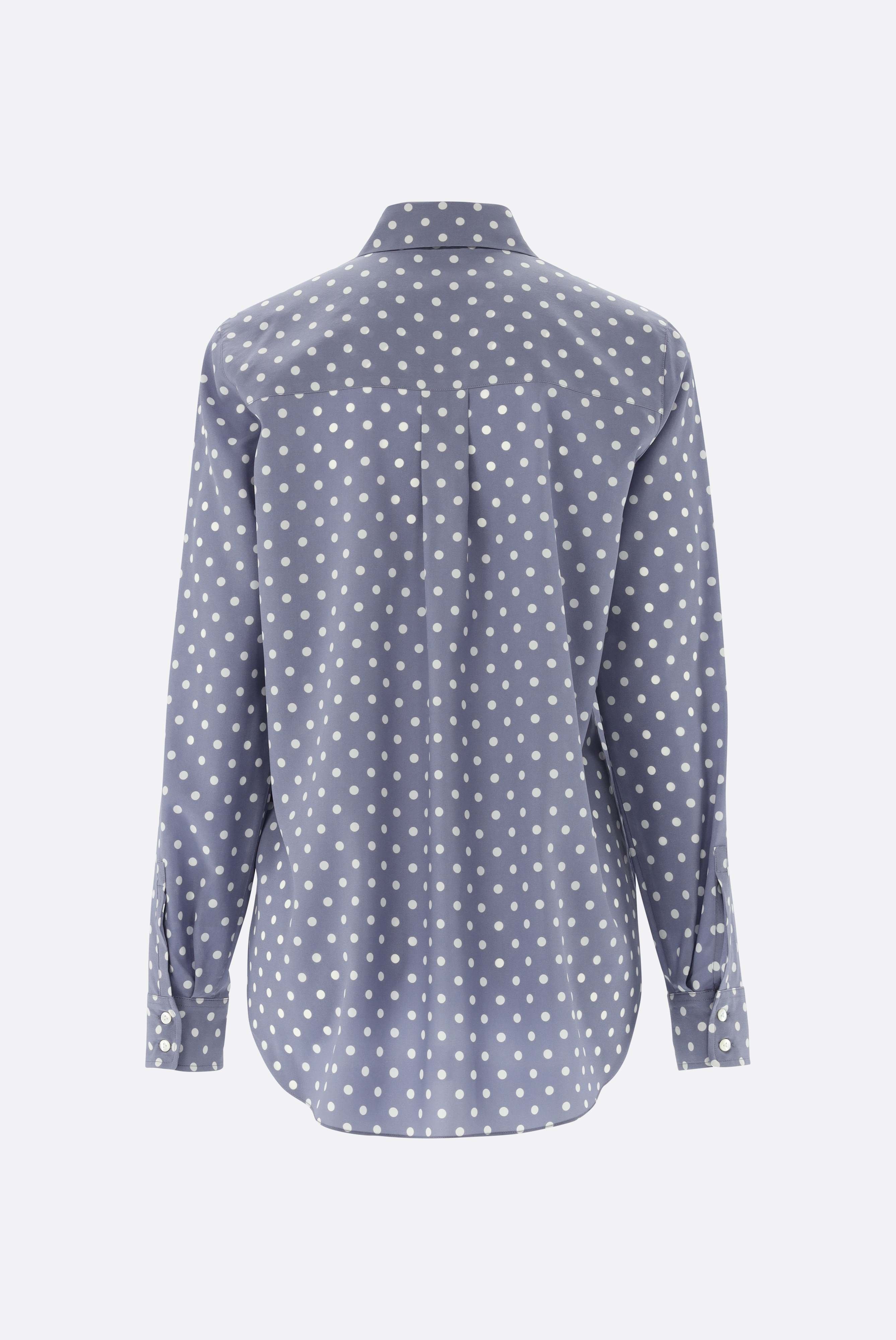 Casual Blouses+Shirt Blouse with Dot Print+05.527O.74.Z20092.680.34