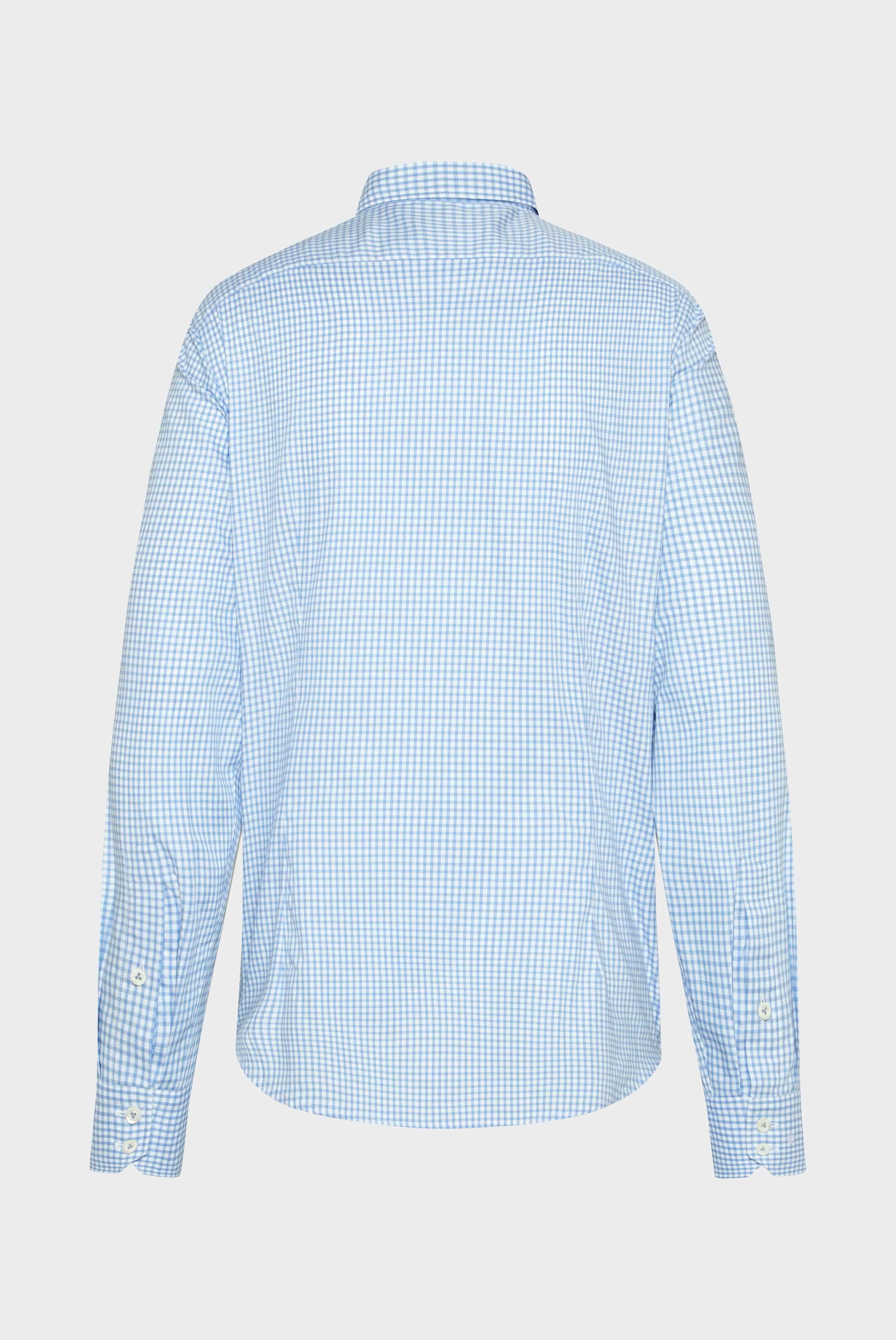 Bügelleichte Hemden+Bügelfreies Hemd aus Bio-Baumwolle Tailor Fit+20.3281.NV.166011.720.37