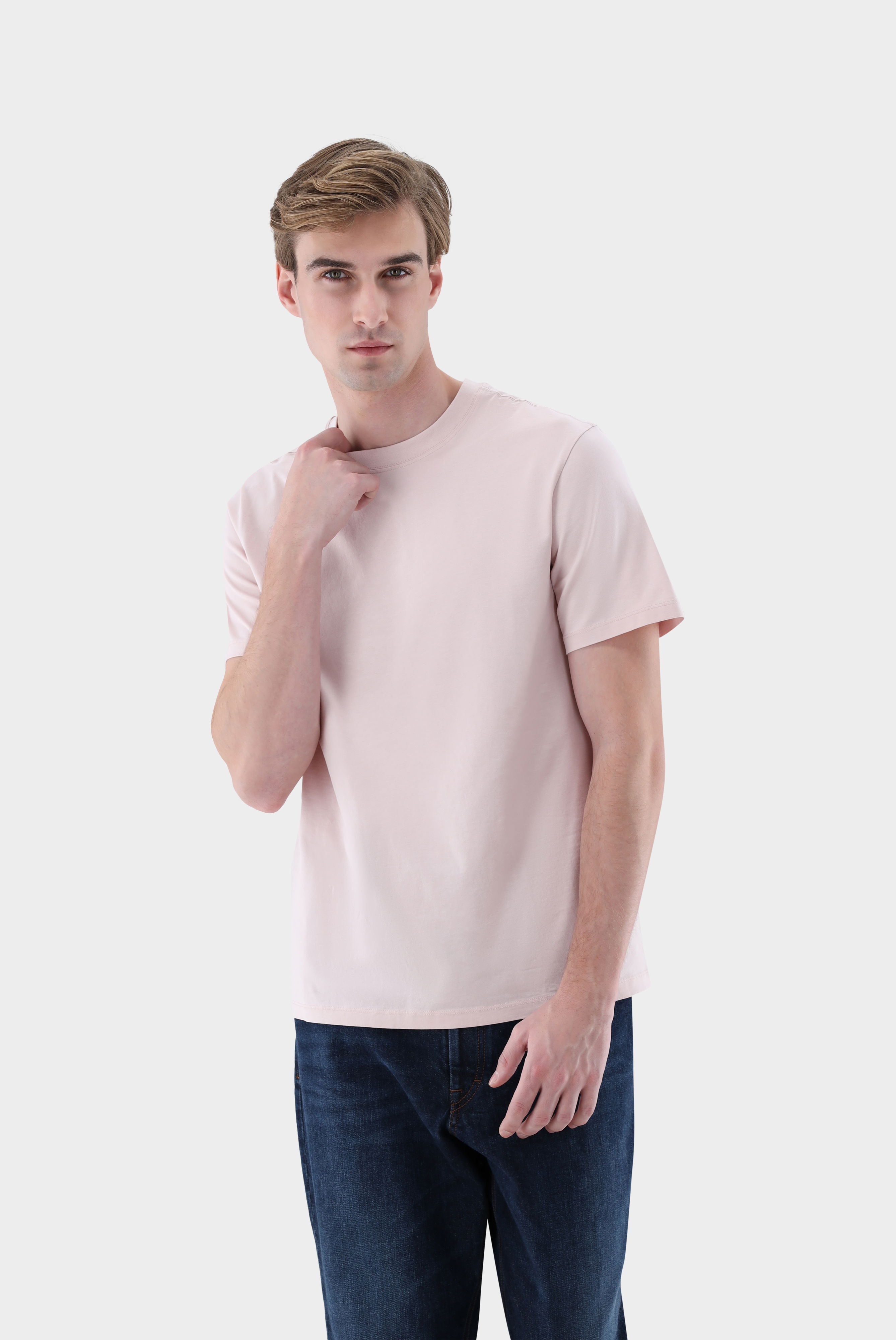 Crew Neck T-Shirt with relaxed fit