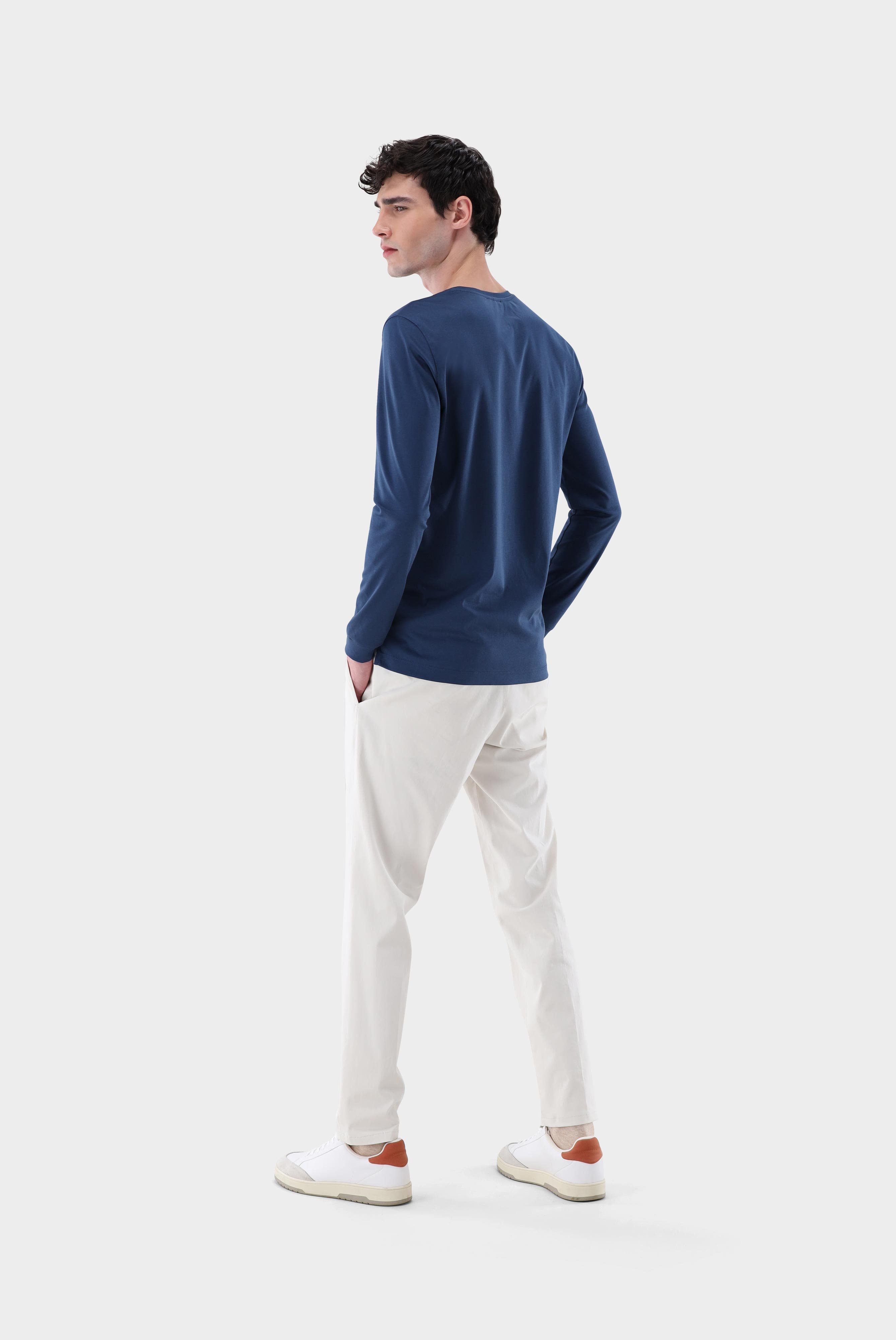 T-Shirts+Long Sleeve T-shirt Swiss Cotton+20.1718.UX.180031.780.X3L