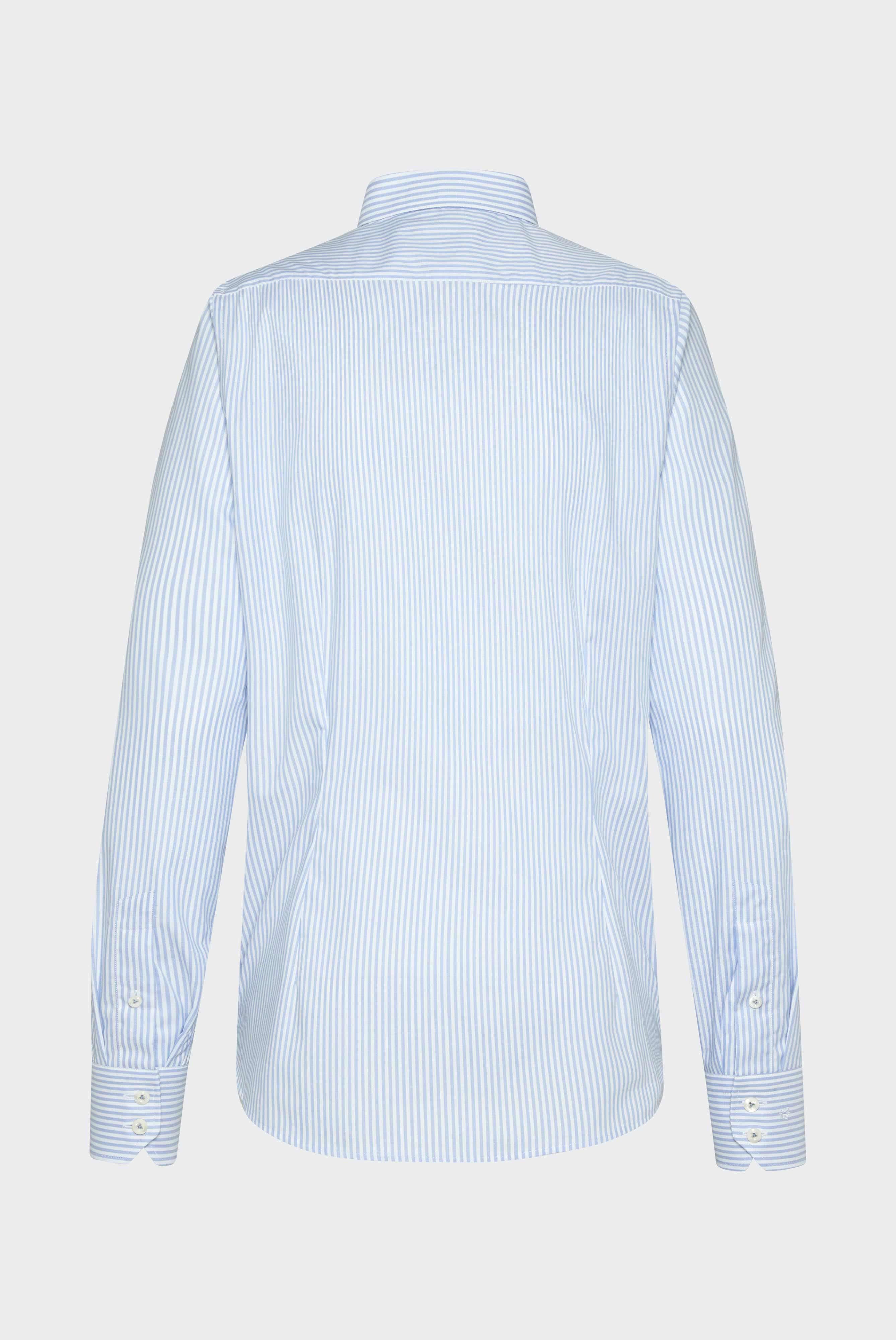 Business Hemden+Bügelfreies Hemd mit Streifen Tailor Fit+20.3281.NV.166020.730.37