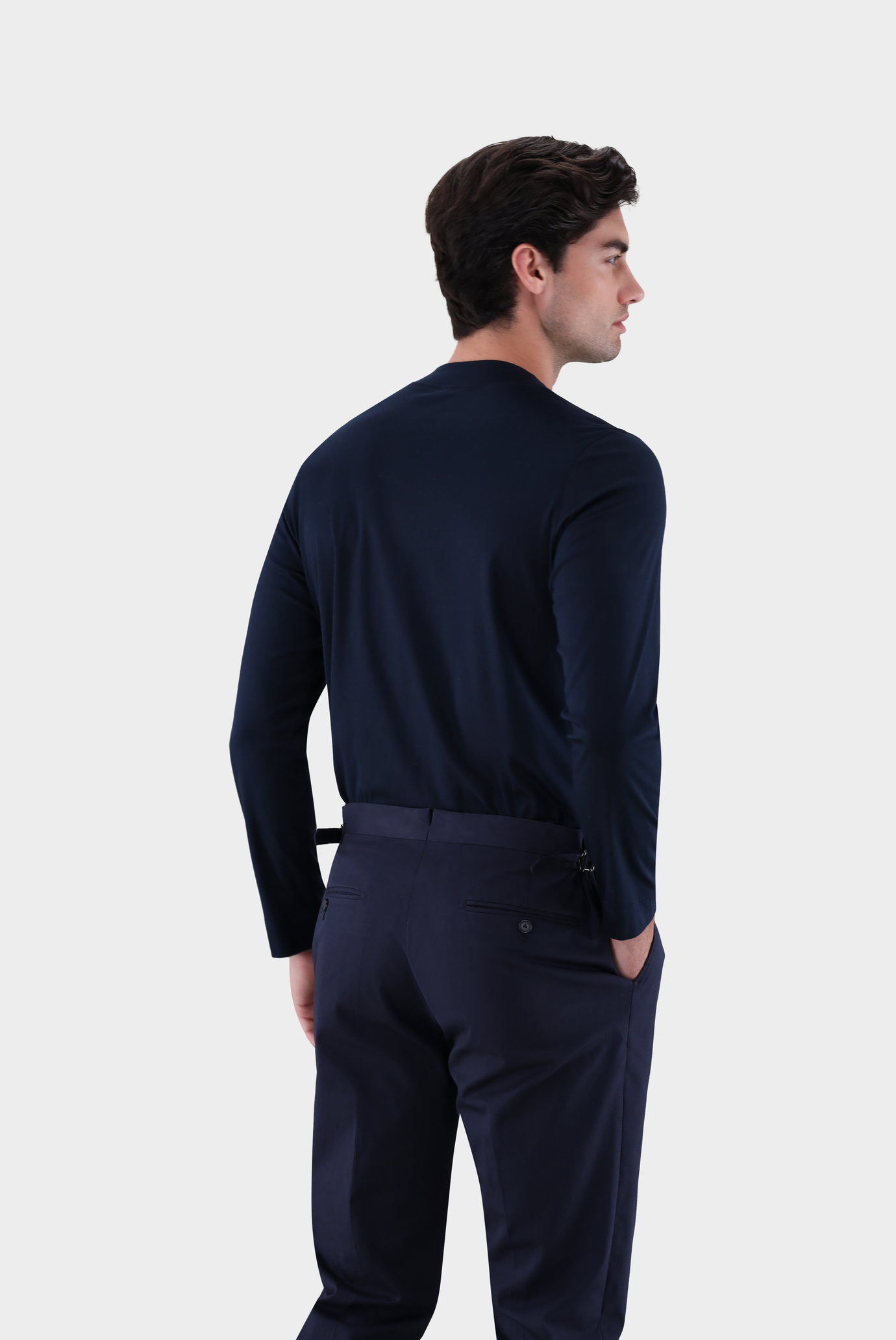 Stand-up collar shirt