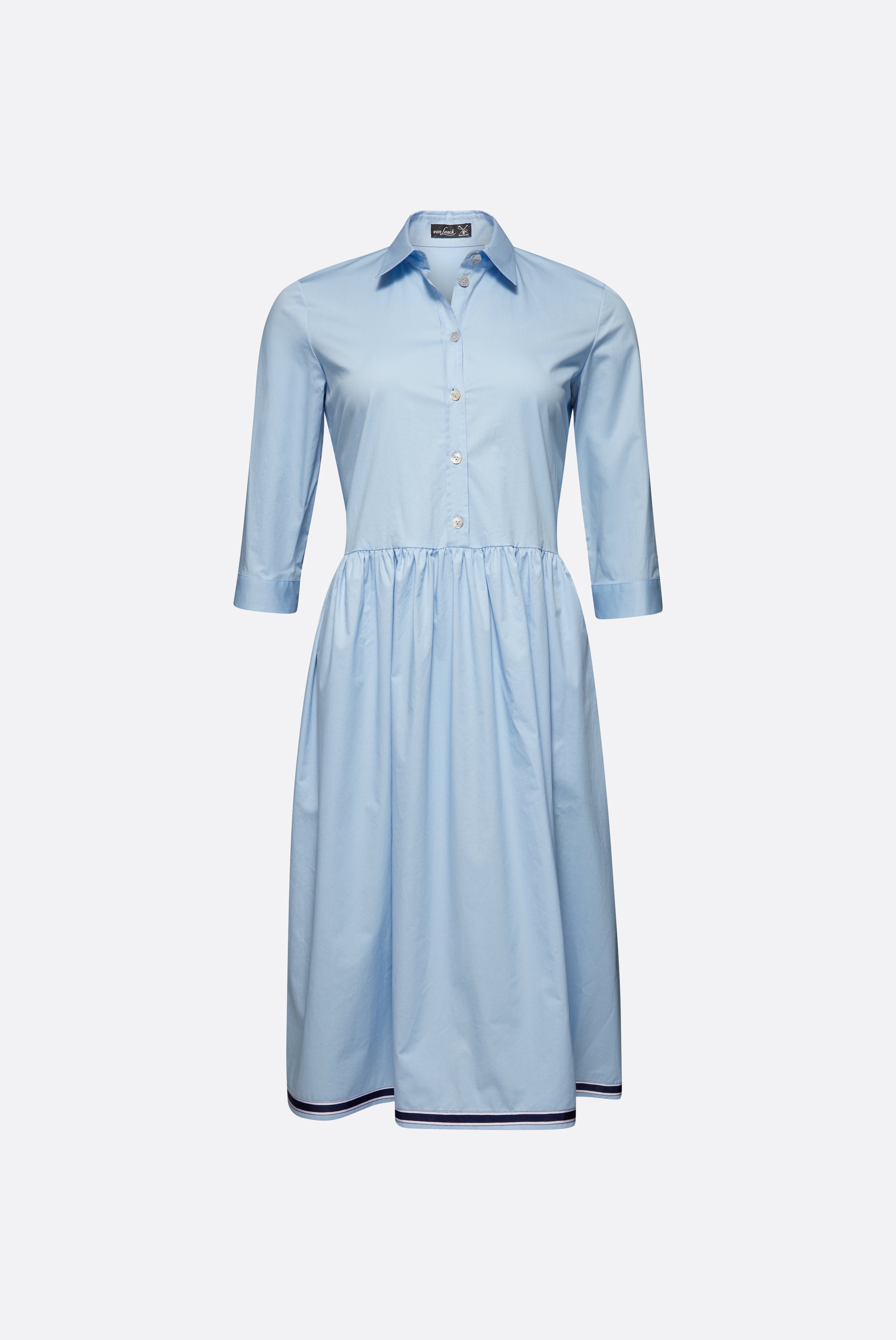 Dresses & Skirts+Shirt Dress in Cotton Stretch+05.658Y.Y6.H00240.730.40