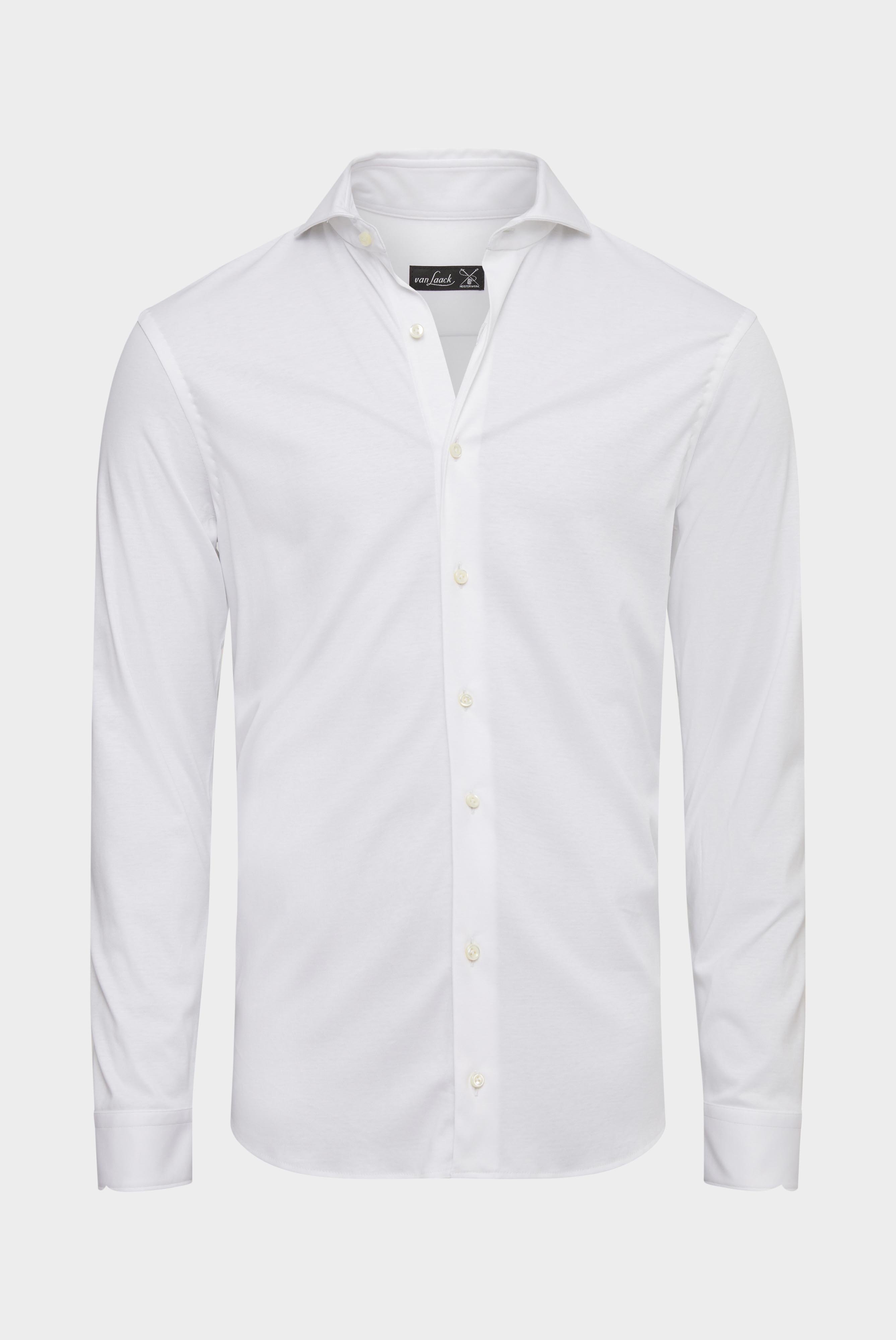 Jersey Hemden+Jersey Hemd aus Schweizer Baumwolle Slim Fit+20.1682.UC.180031.000.L