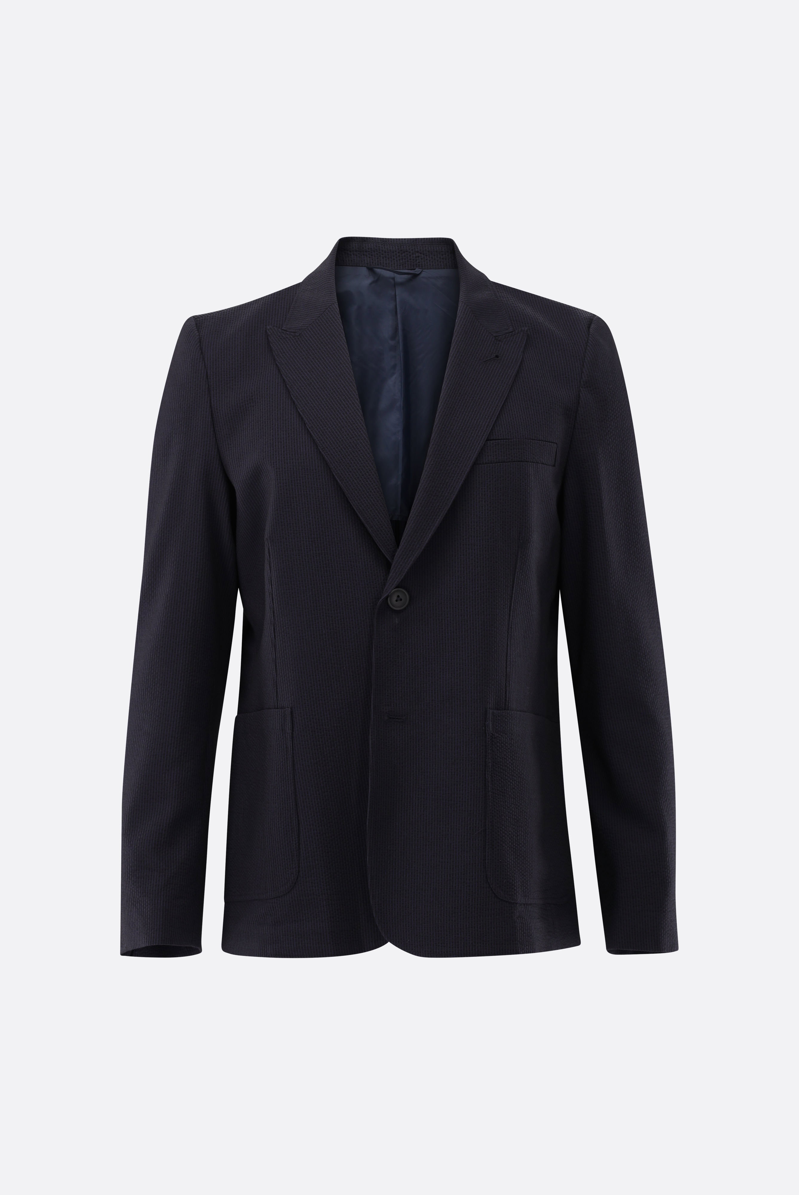 Sakko aus Seersucker günstig online kaufen