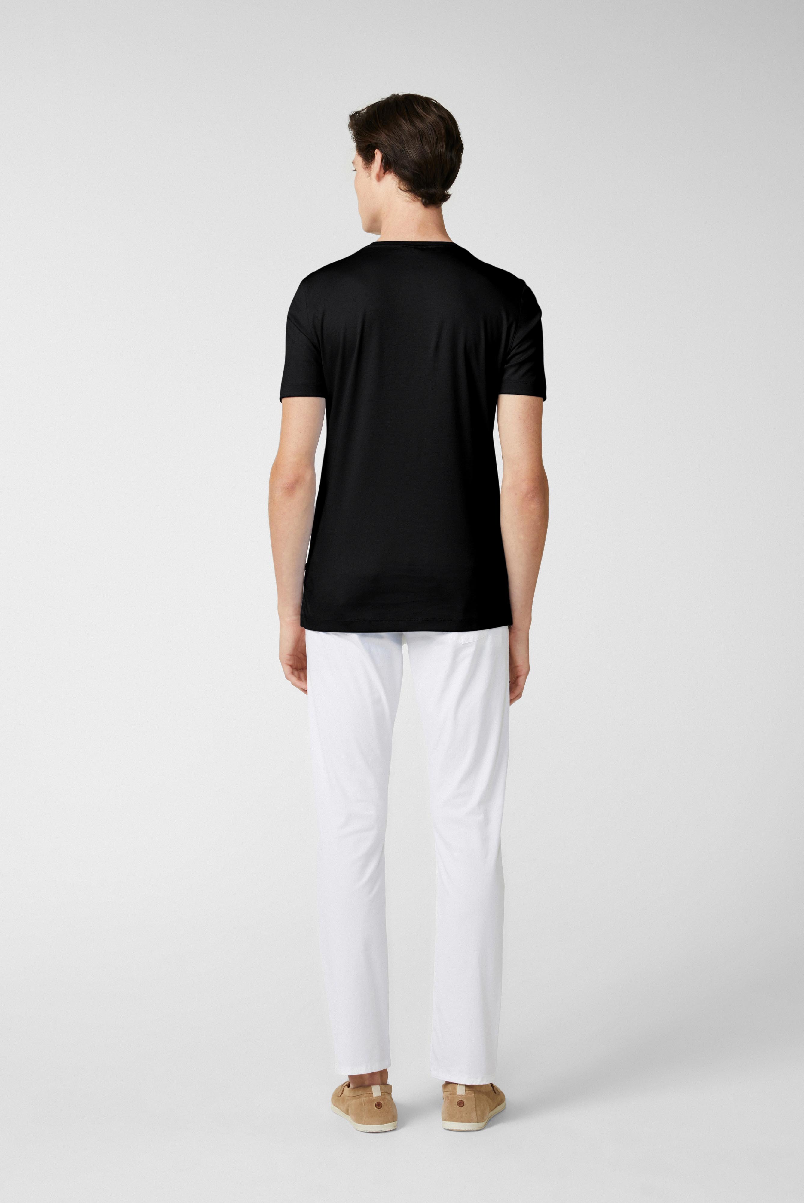 T-Shirts+Rundhals Jersey T-Shirt Slim Fit+20.1717.UX.180031.099.M