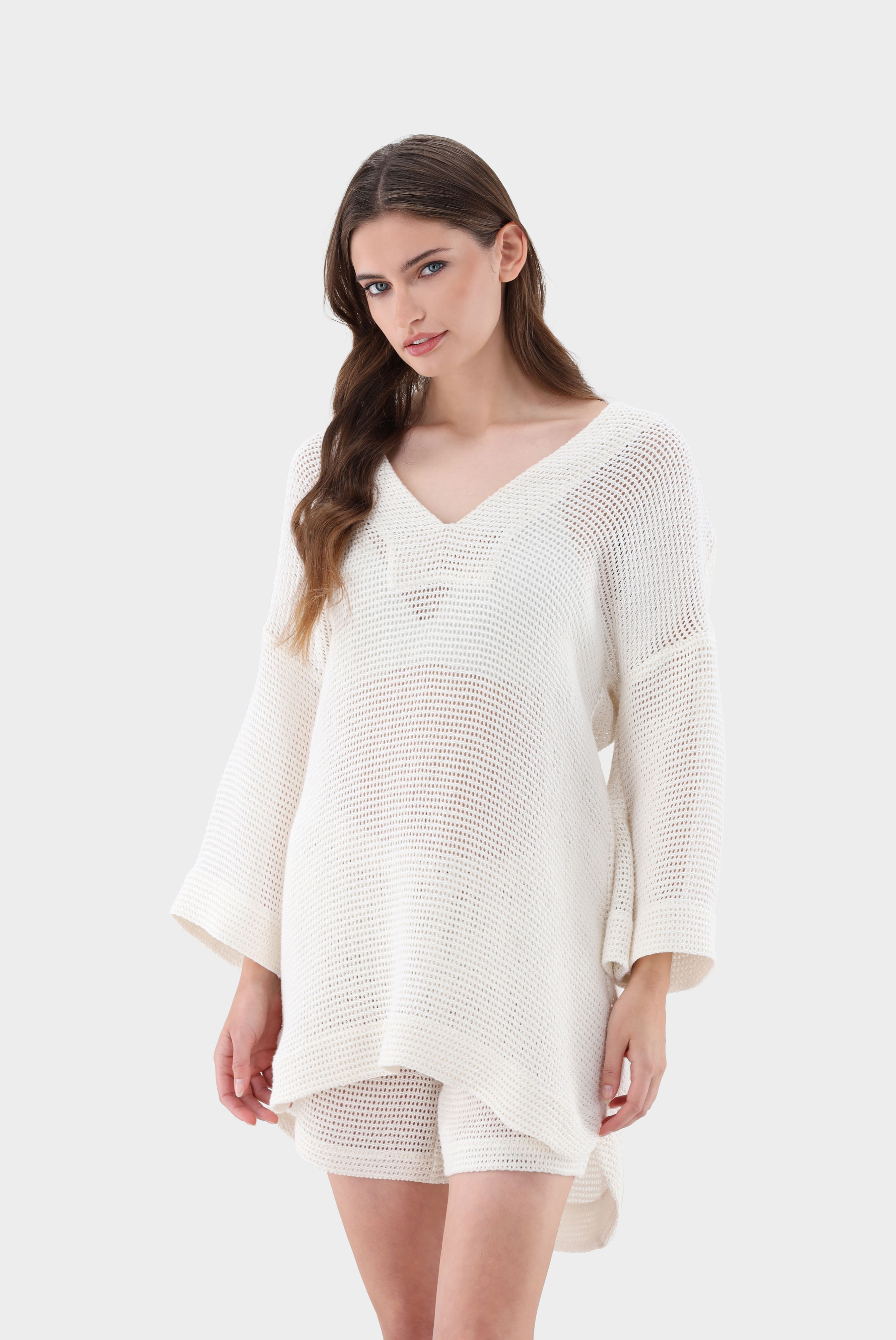 Tunika mit Netzoptik