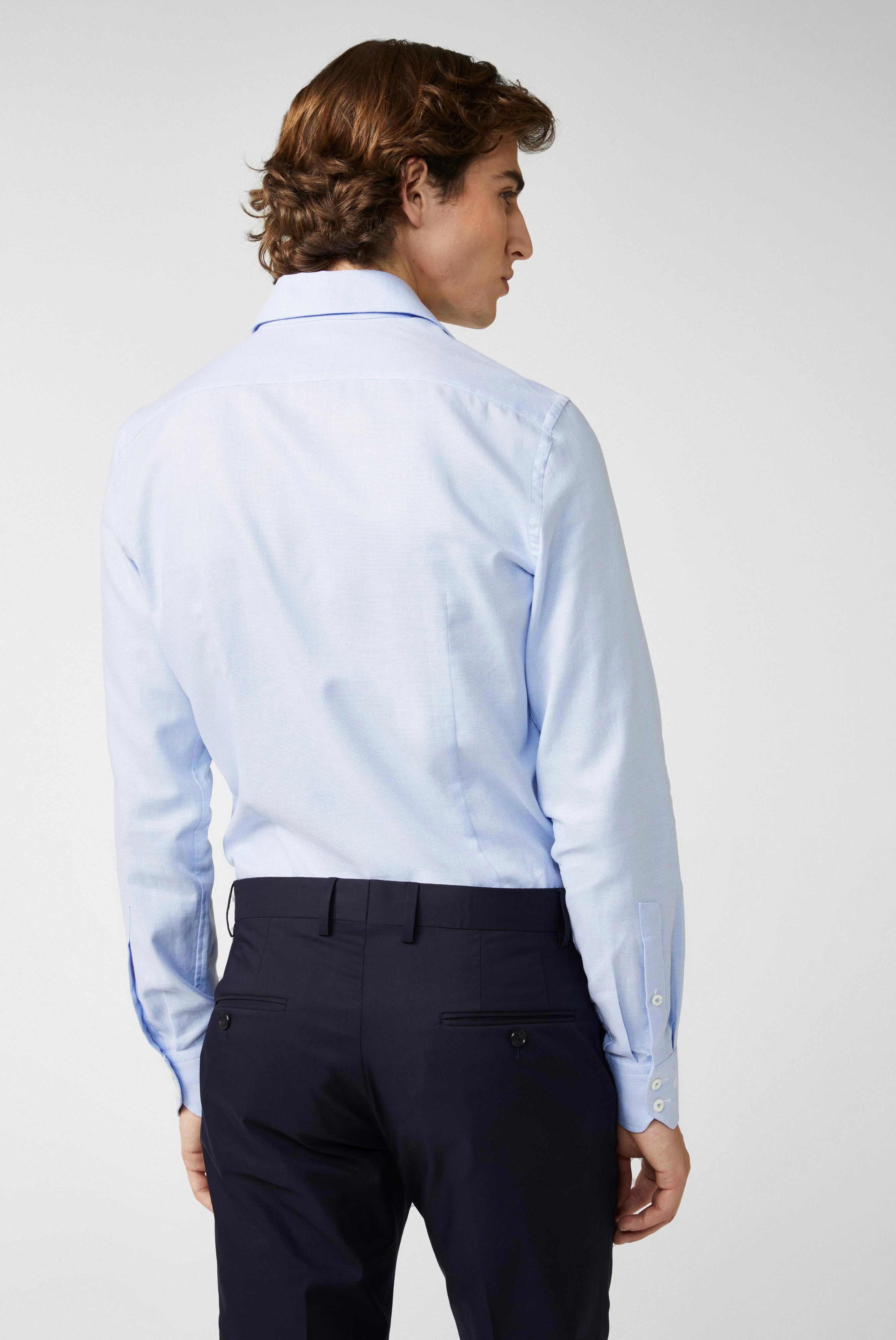 Business Shirts+Business shirt made of dobby cotton+20.3283.NV.161680.730.40
