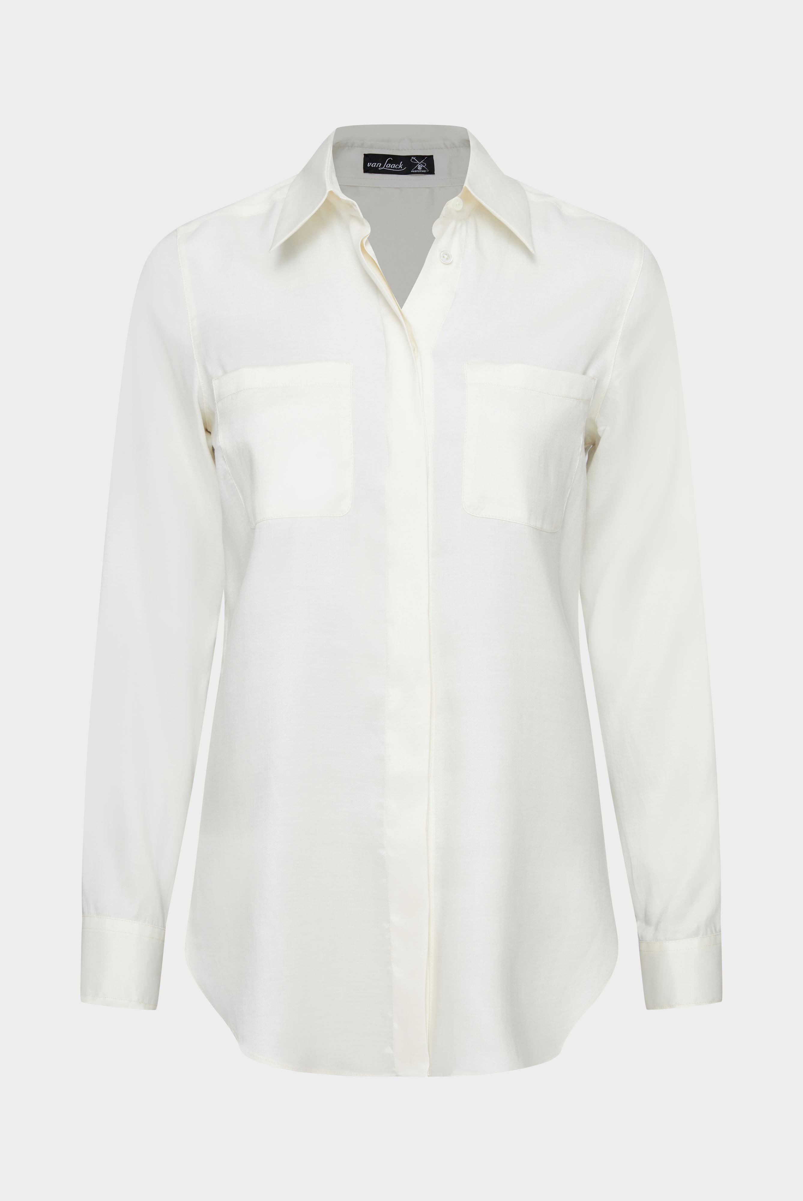 Casual Blouses+Shirt Blouse with Lyocell and Cotton+05.527O.49.150258.100.32