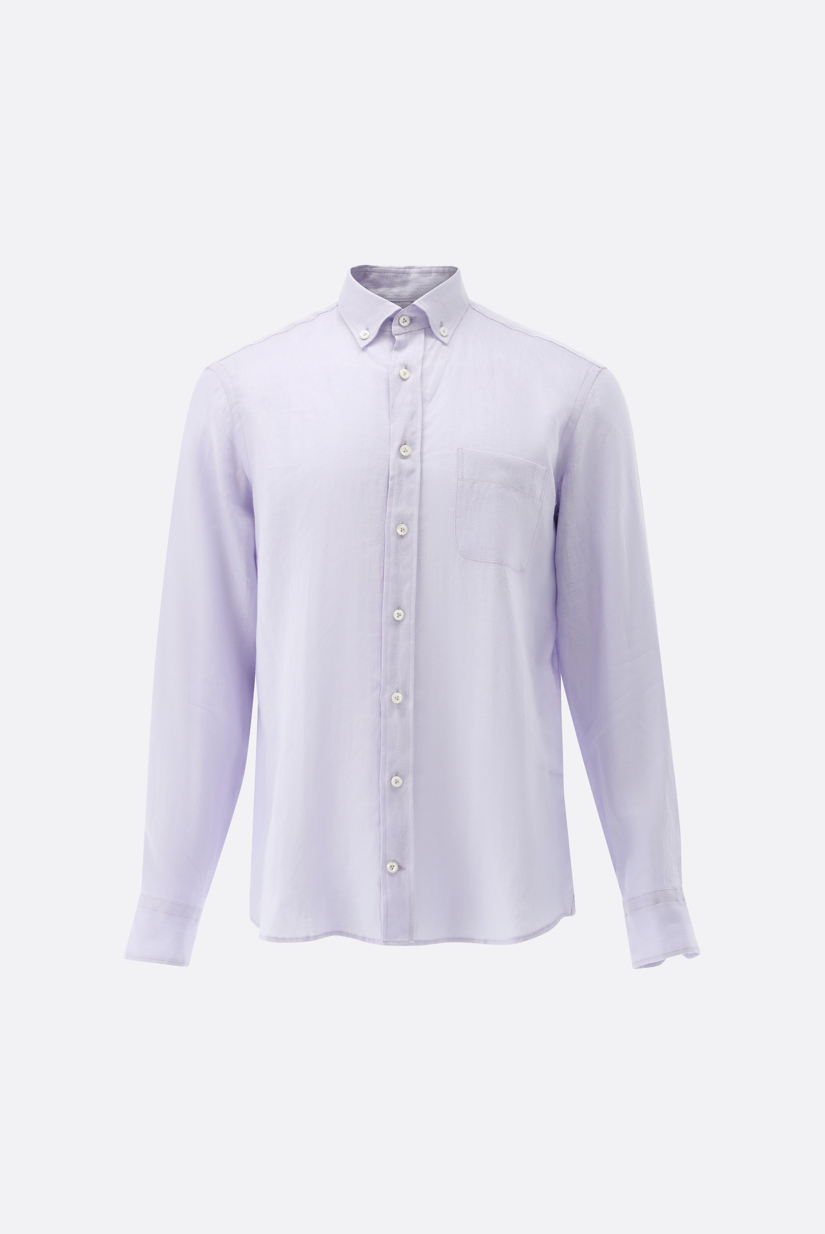 Casual Shirts+Linen Button-Down Collar Shirt Tailor Fit+20.2013.9V.150555.610.38