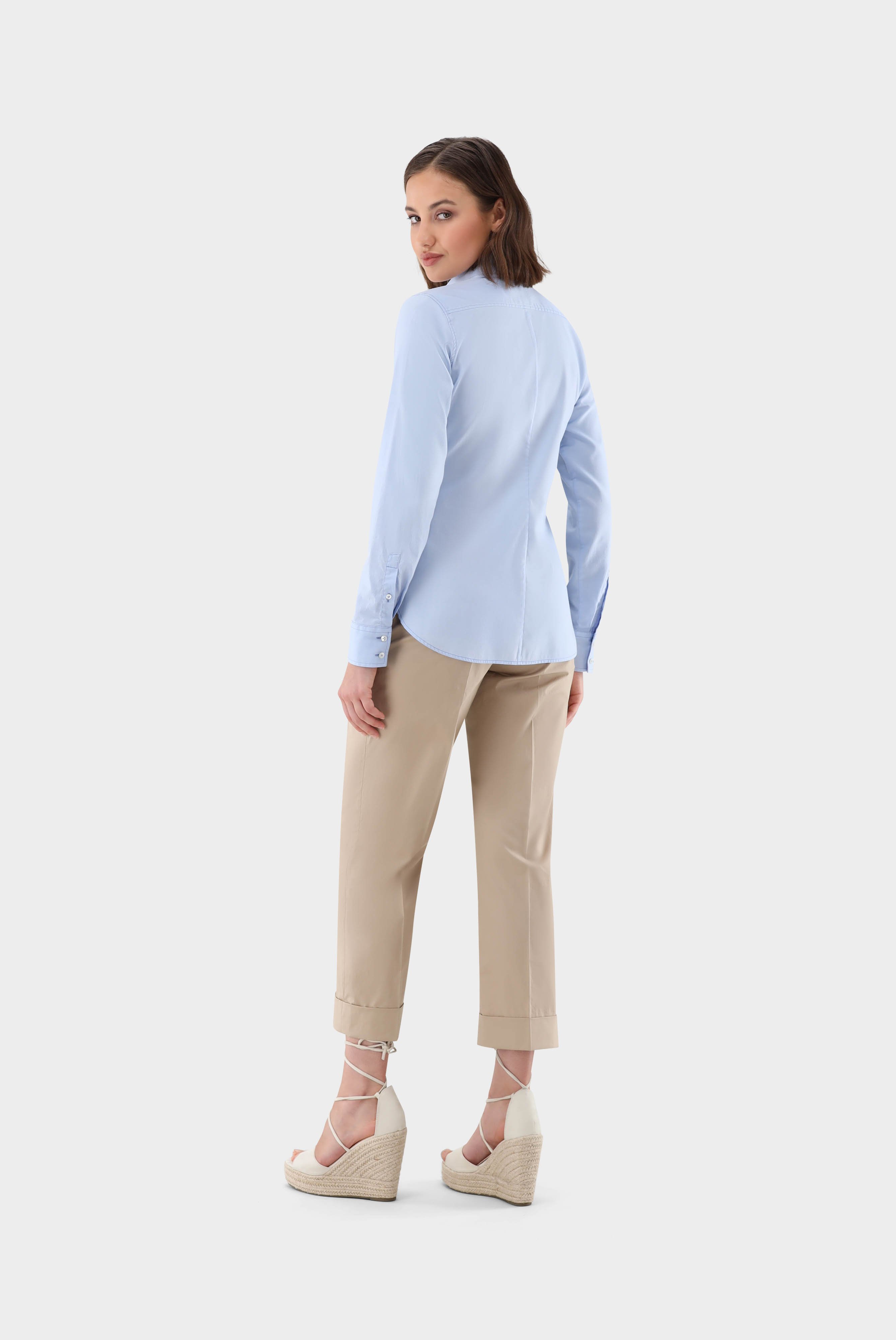 Business Blouses+Fitted Shirt Blouse in Cotton Stretch+05.524A.Z2.150272.720.32