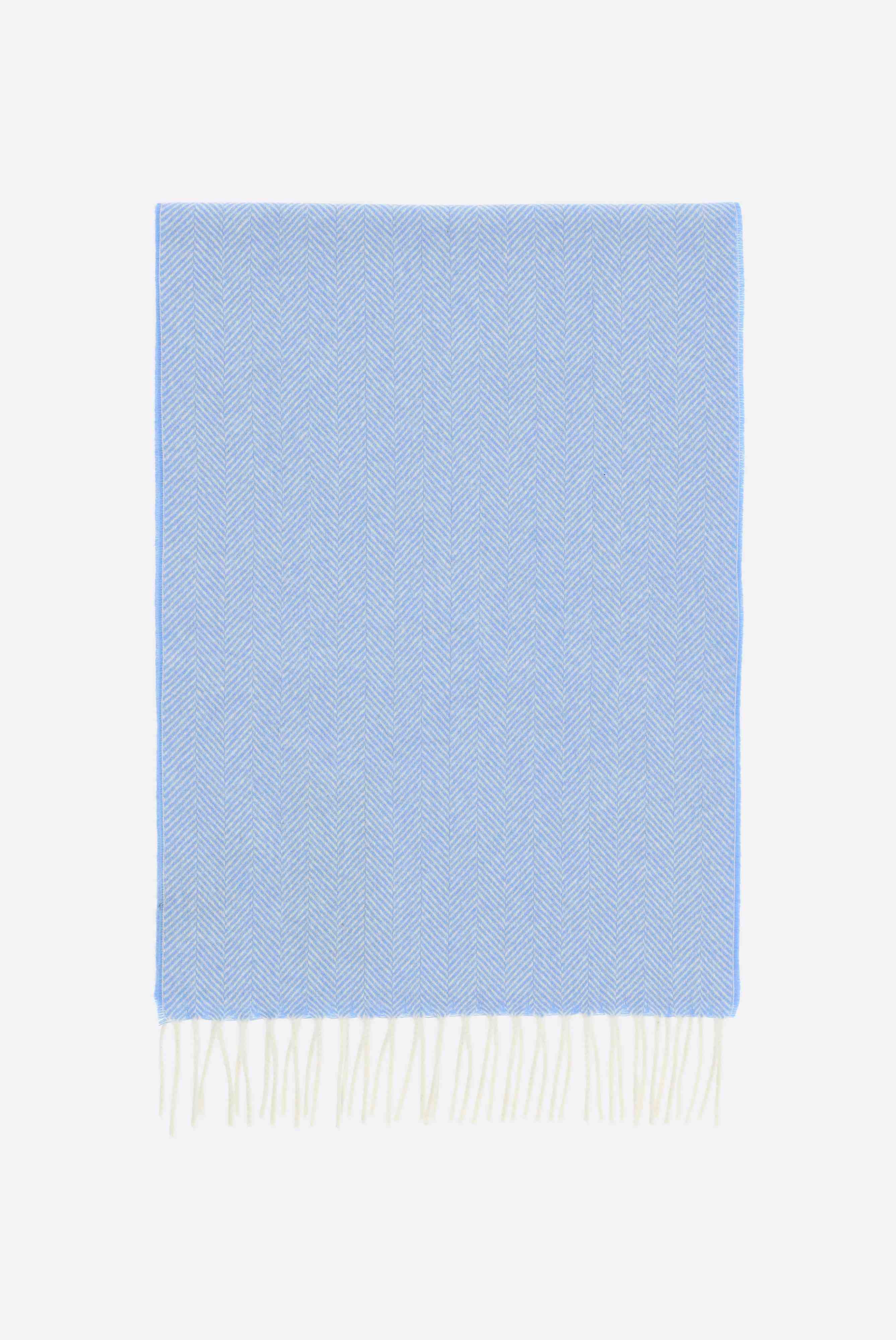 Schal aus Kaschmir mit Fischgratmuster